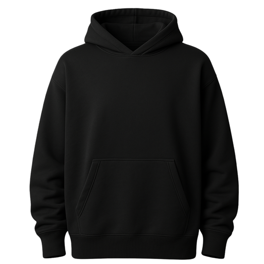 Rattle Black Hoodie - Embrace your strength.