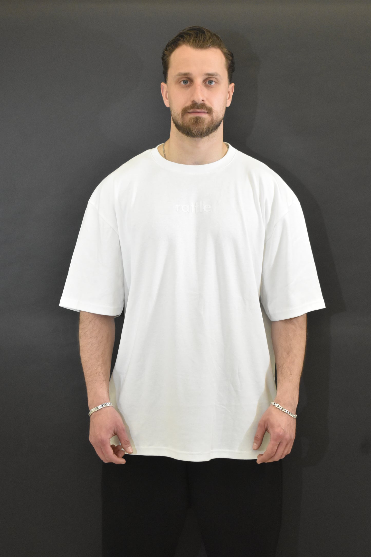 “BTB” Oversized T-Shirt White