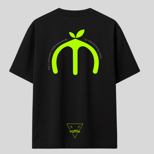 RATTLE X BLACKLIME T-Shirt - Black (1)