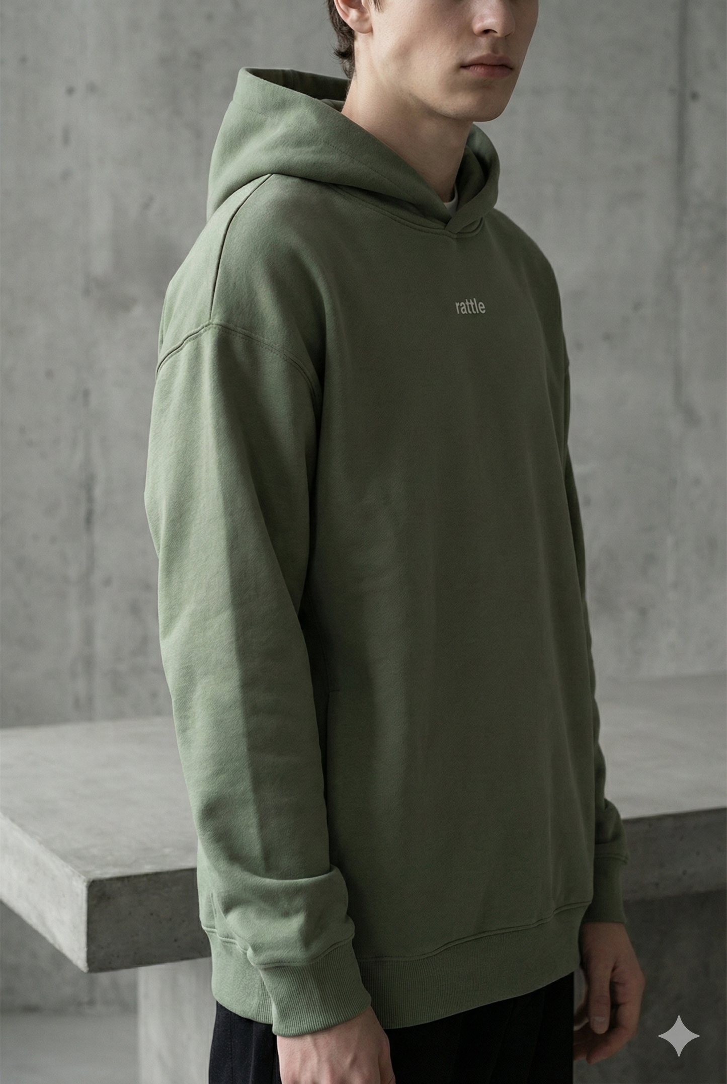 Rattle Sage Oversized Hoodie