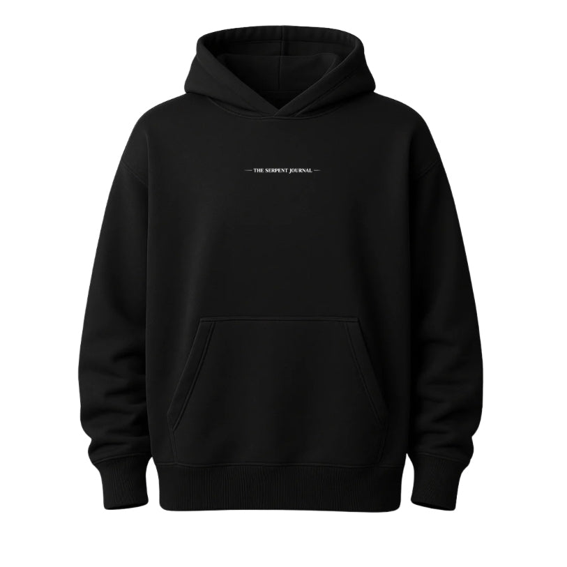 "THE SERPENT JOURNAL" Hoodie - Black