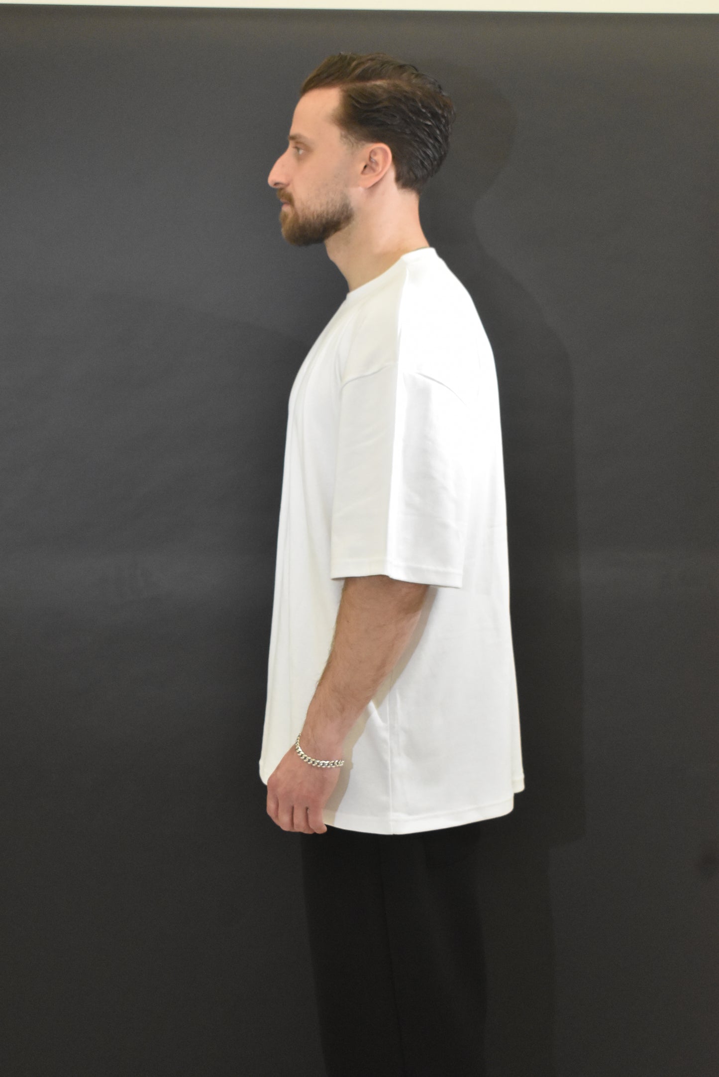 “BTB” Oversized T-Shirt White