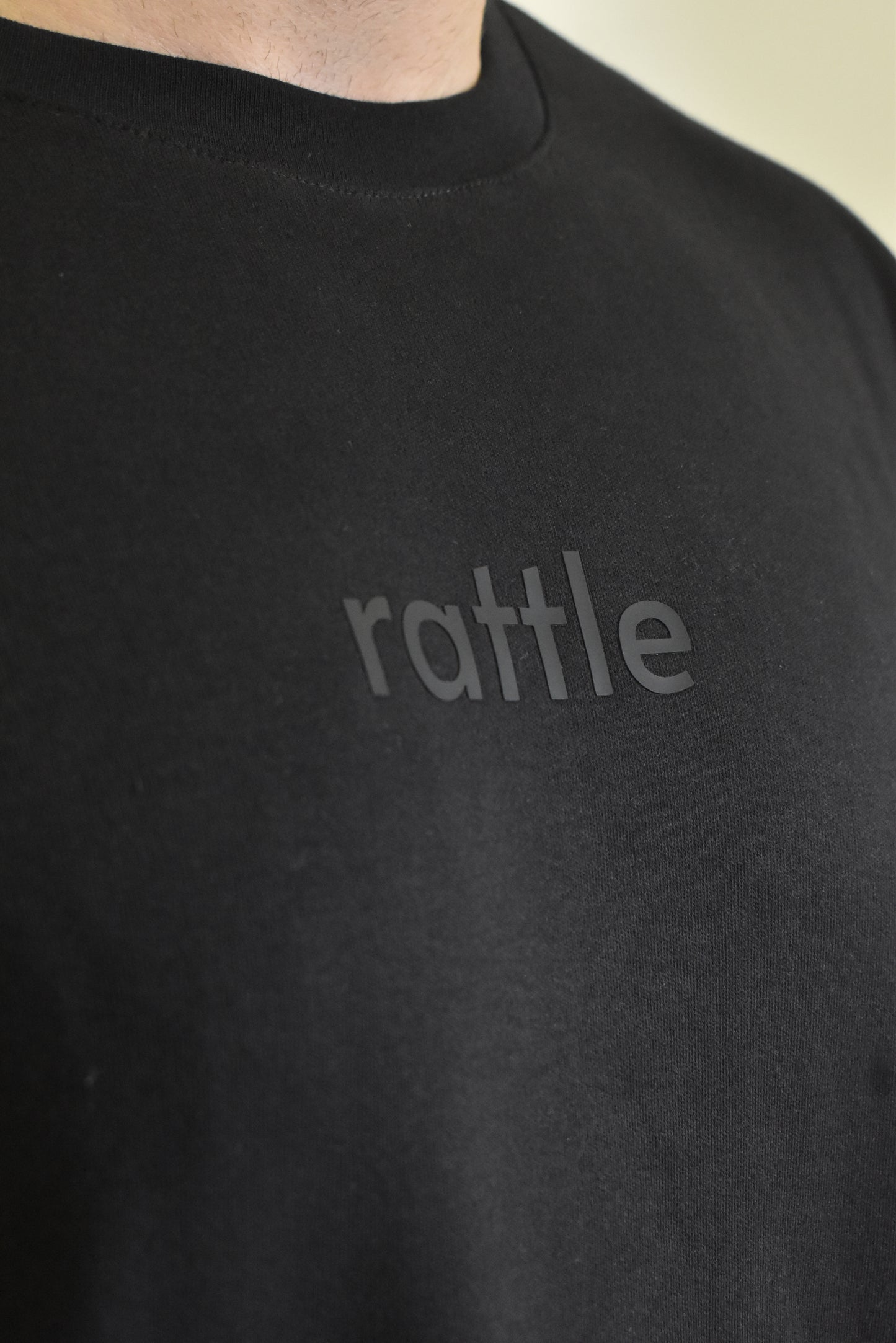 “BTB” Oversized T-Shirt Black