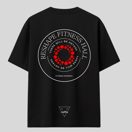 RATTLE X RESHAPE T-Shirt - Black