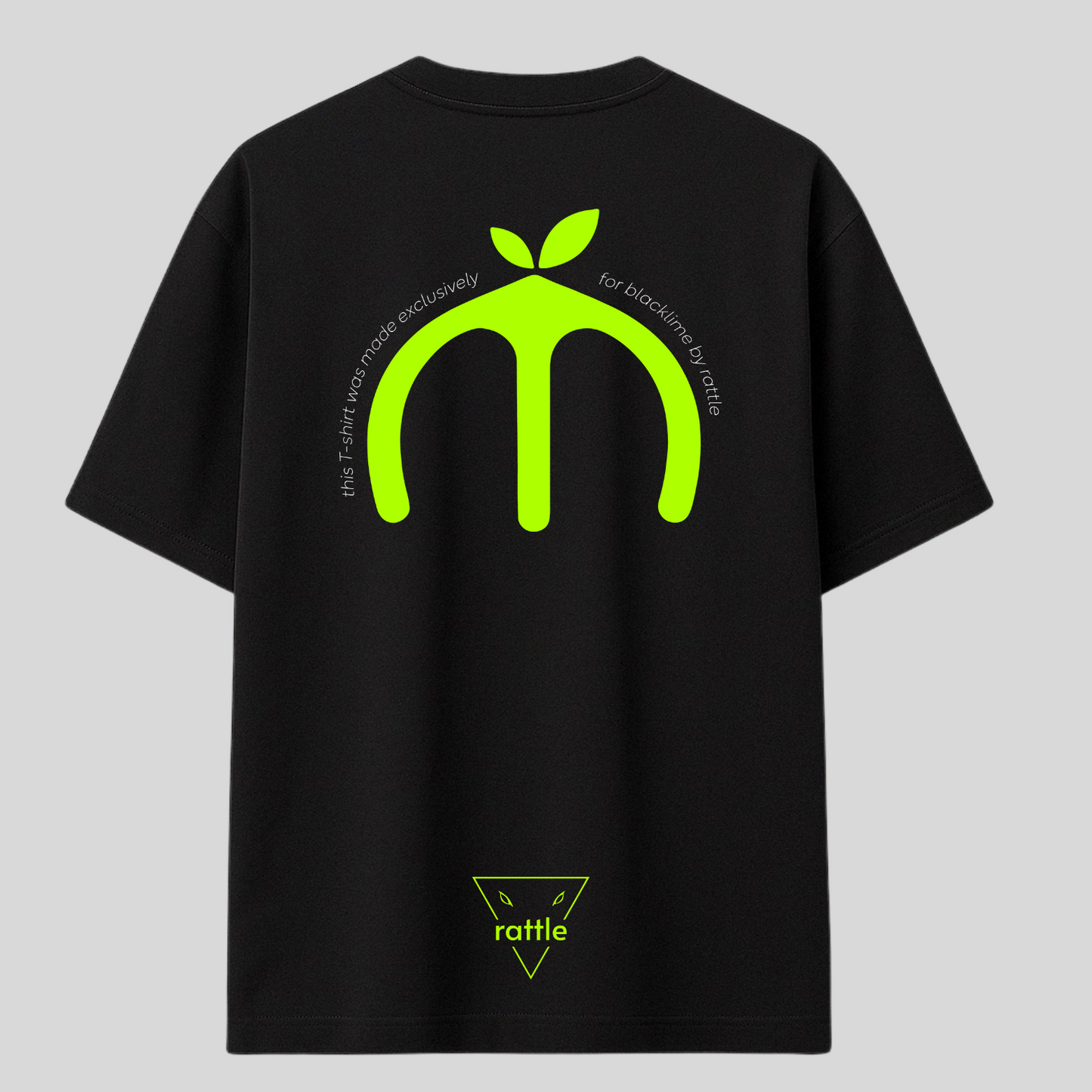 RATTLE X BLACKLIME T-Shirt - Black (1)