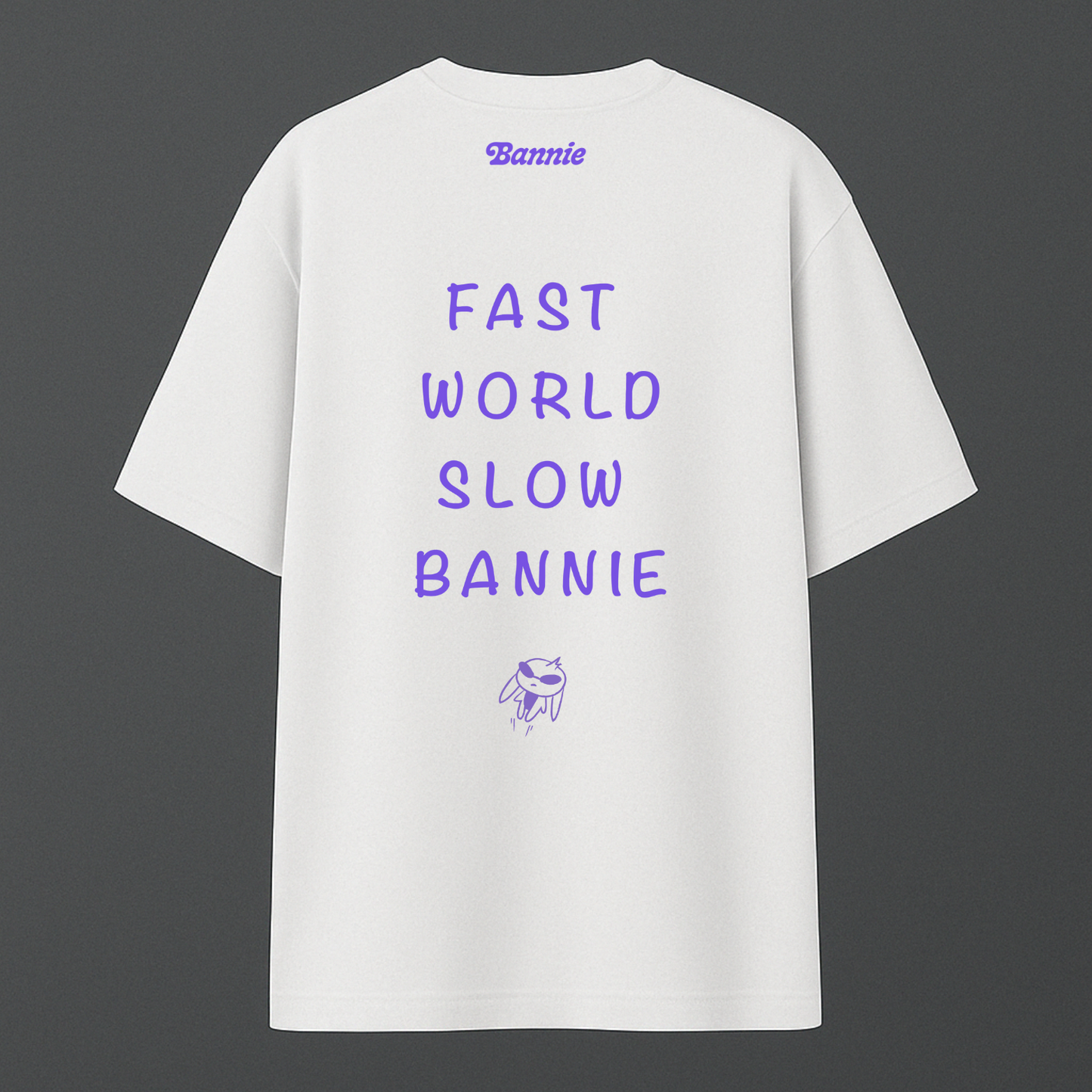 RATTLE X BANNIE - WHITE T-SHIRT