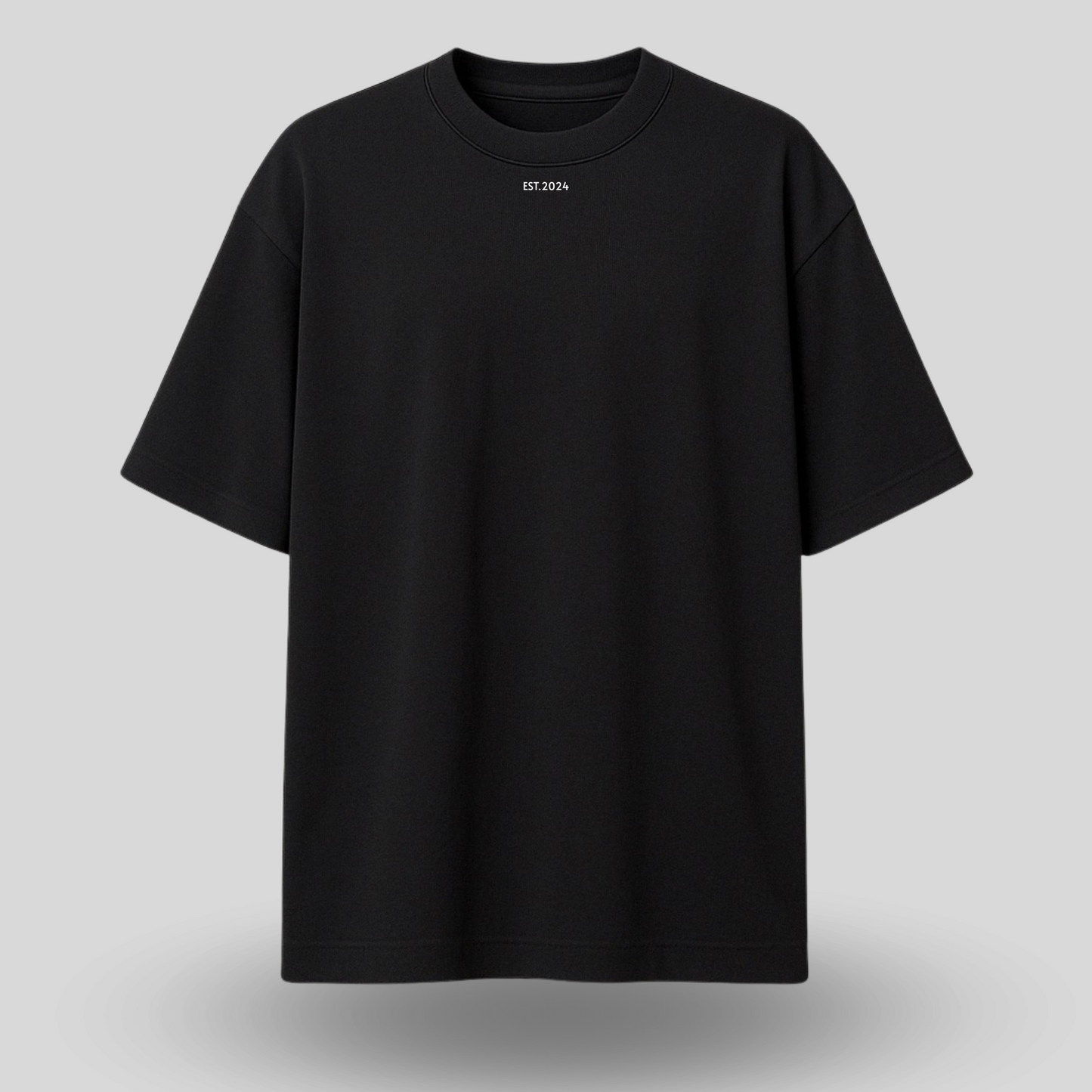 “ESTablished” Oversized T-Shirt Black