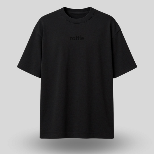 “BTB” Oversized T-Shirt Black